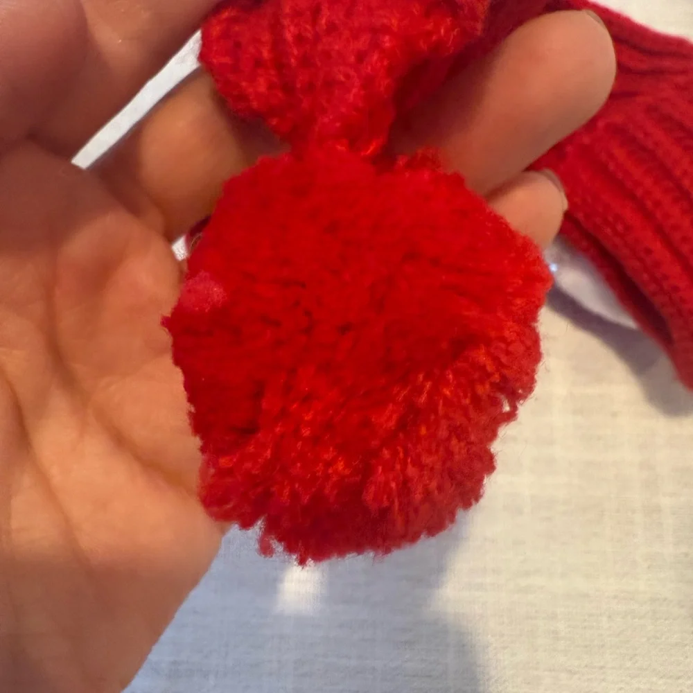 Red Santa Dog Cat Scarf